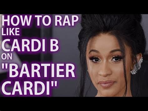 bartier cardi b rap song